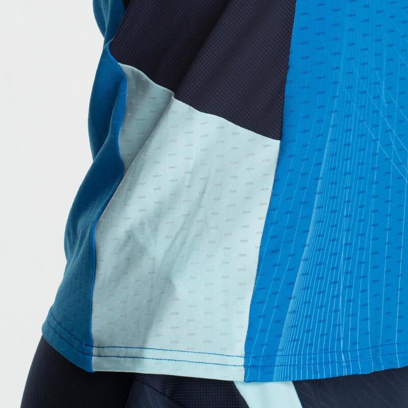 T-Shirt de badminton Femme 560 - Bleu