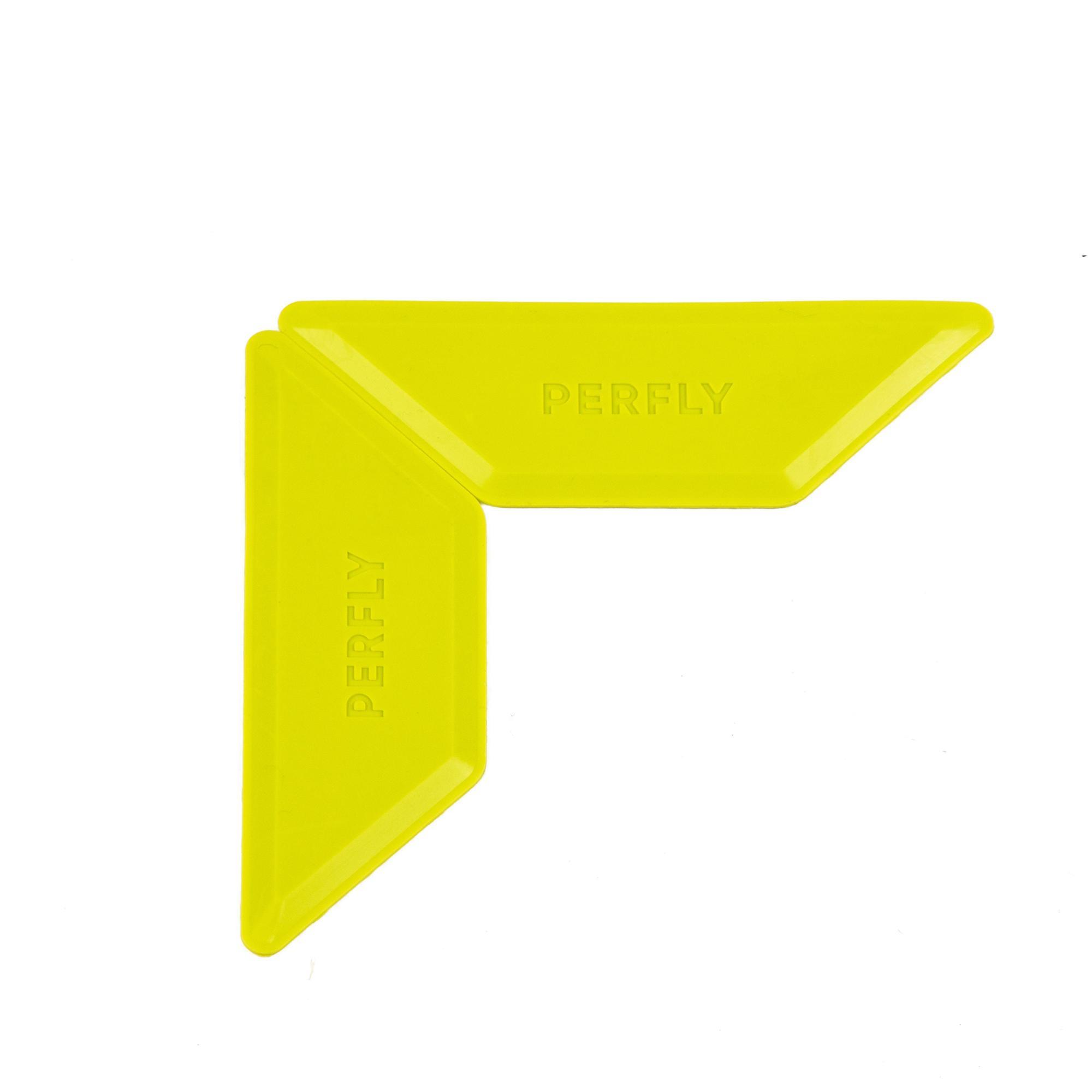 Badminton Court Boundaries - Yellow