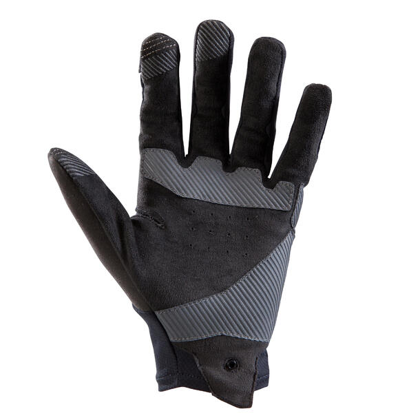 All Mountain Bike Gloves Rockrider Black