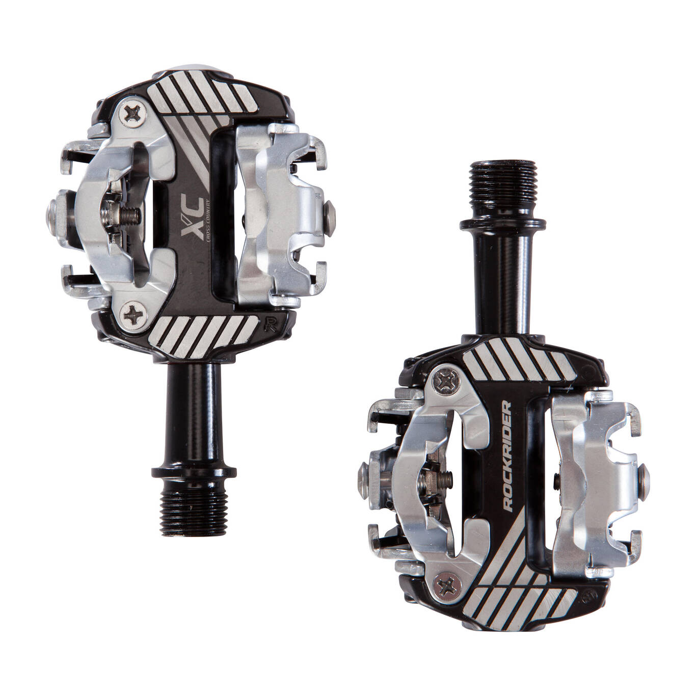 Clipless Mountain Bike Pedals XC Race - Black