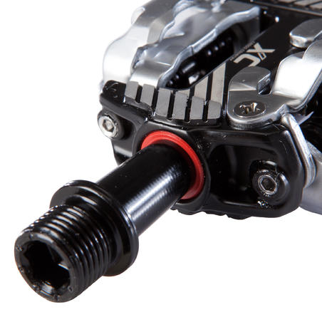 ПЕДАЛИ ДЛЯ ГОРНОГО ВЕЛОСИПЕДА ПОЛУКОНТАКТНЫЕ XC RACE СОВМЕСТИМЫЕ С SHIMANO SPD