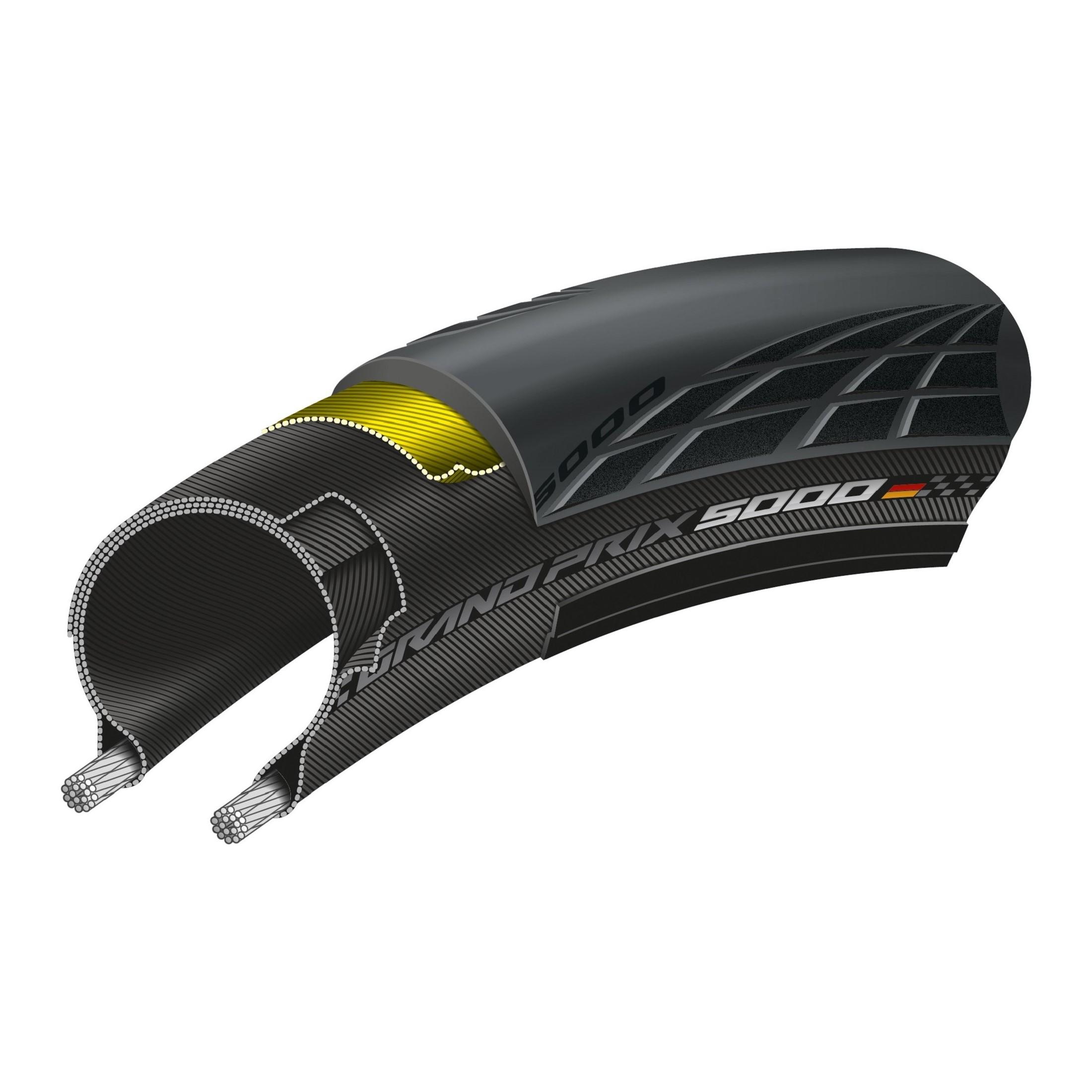 PNEU VELO ROUTE CONTINENTAL GP 5000 700X28 1/3