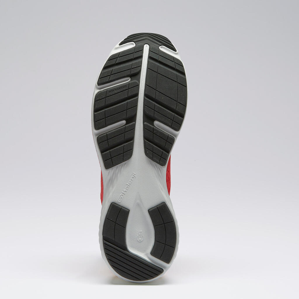 Dámska bežecká obuv Run Support na jogging koralová