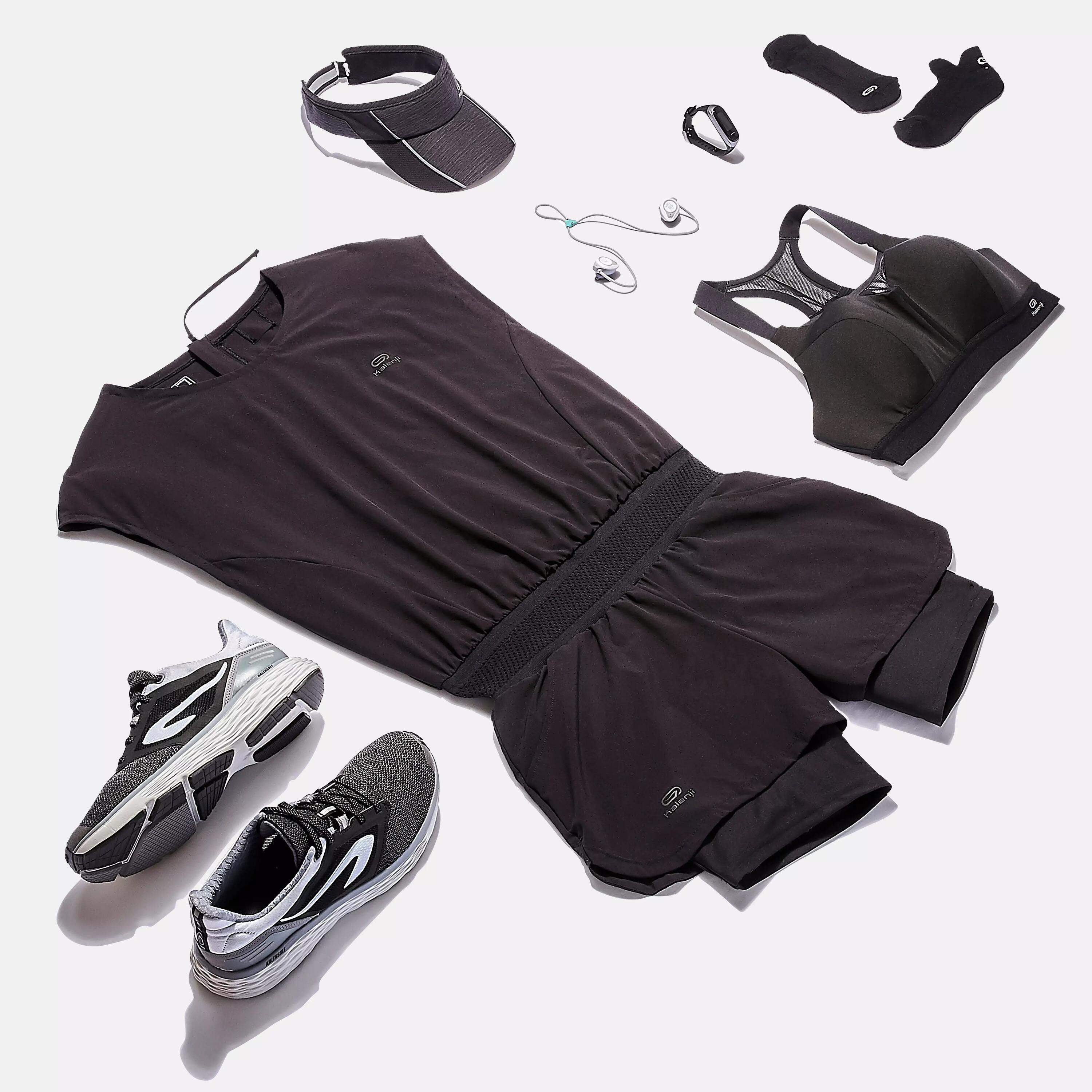 RUN COMFORT WOMEN'S RUNNING SHOES BLACK/GREY 12/21