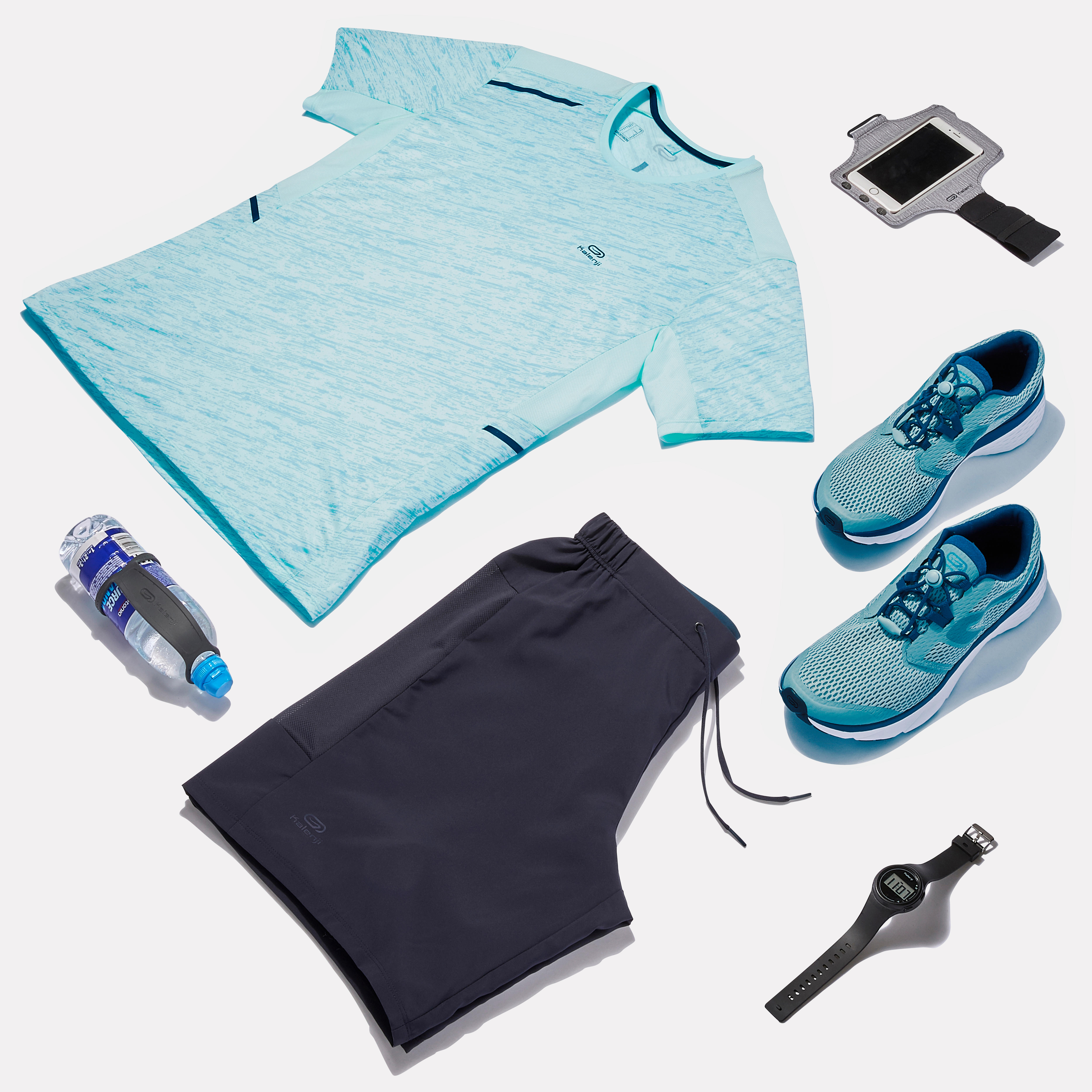 camiseta running decathlon hombre