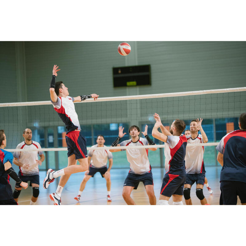Minge Volei V900 Alb-Roșu