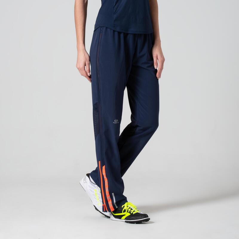 PANTALON ATHLETISME FEMME BLEU FONCE