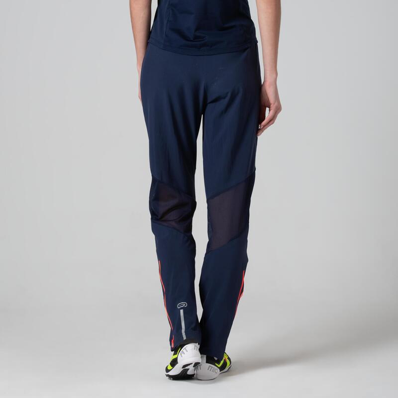 PANTALON ATHLETISME FEMME BLEU FONCE