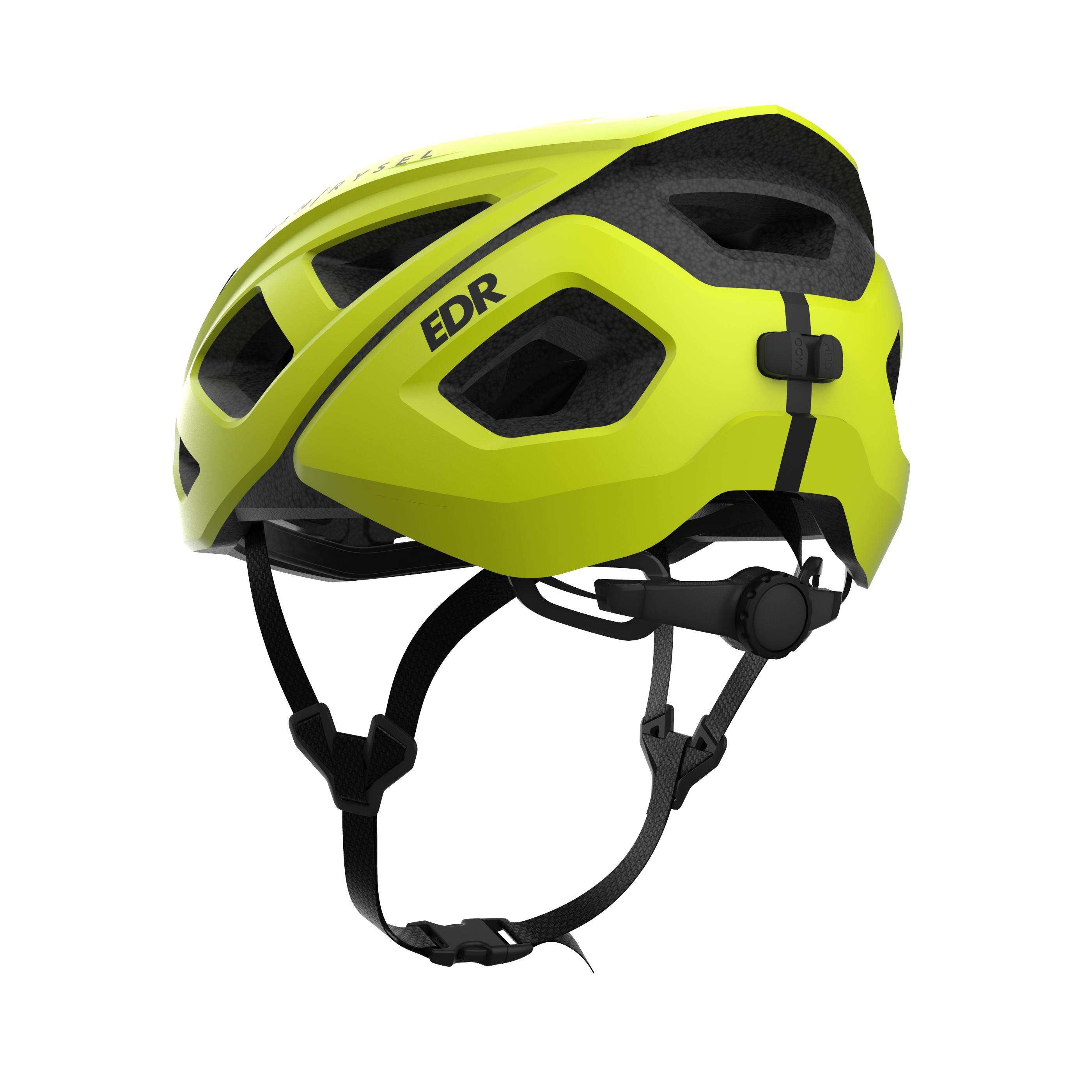 road bike helmet yellow