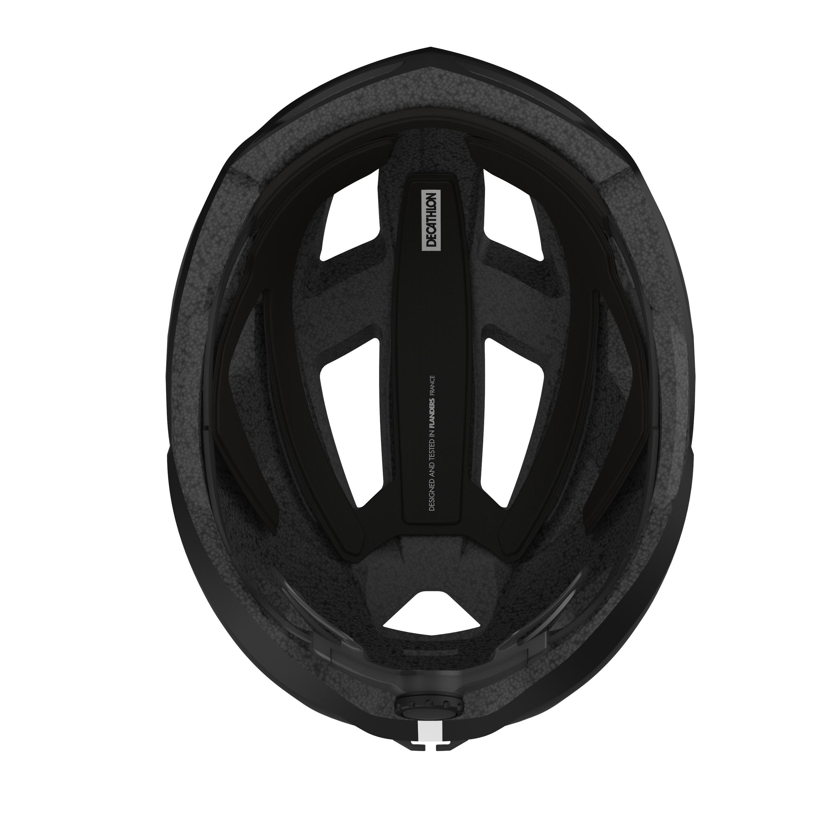 RoadR 500 Road Cycling Helmet - Black 5/6