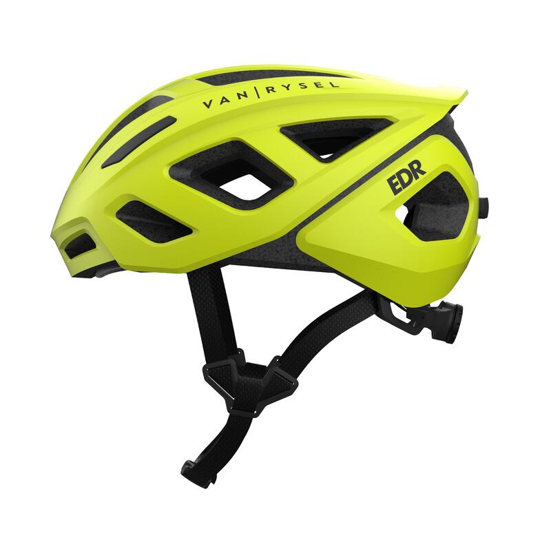 Calcetines ciclismo ROADR 500 amarillo fluorescente - Decathlon