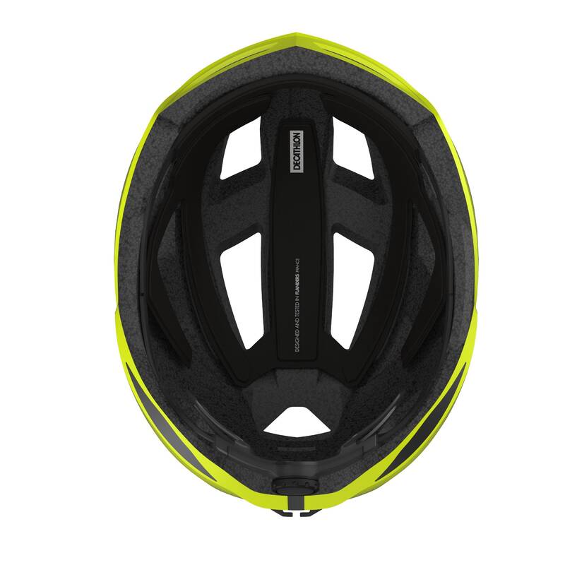 Casco de ciclismo en carretera negro Roadr 500 - Decathlon