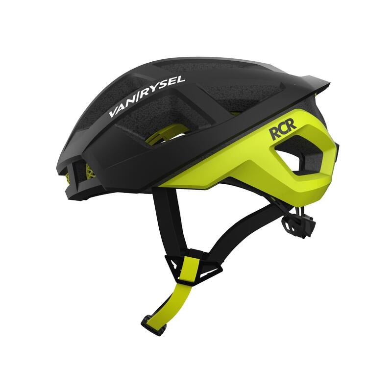 Fahrradhelm Aerofit 900 Rennrad schwarz/gelb 