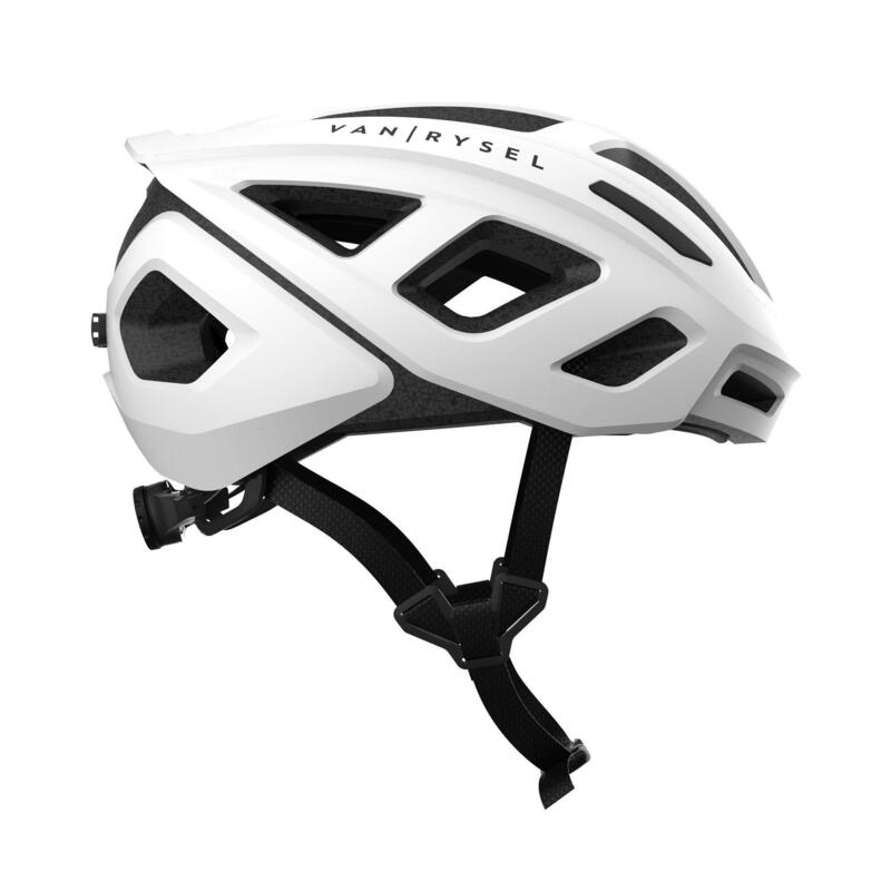 Cyklistická helma na silniční cyklistiku ROADR 500 bílá