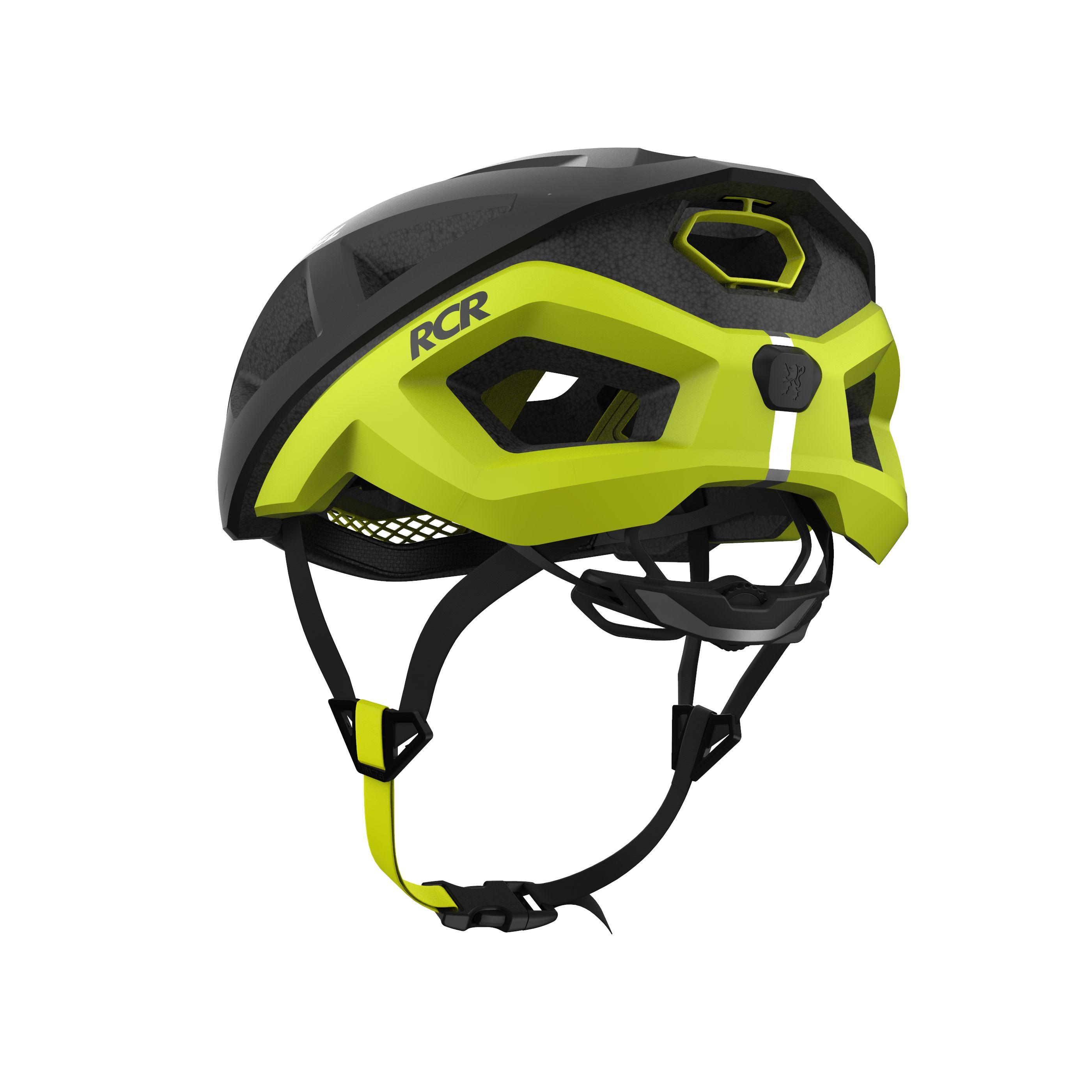 Road Cycling Helmet Aerofit 900 - Black/Yellow 9/12