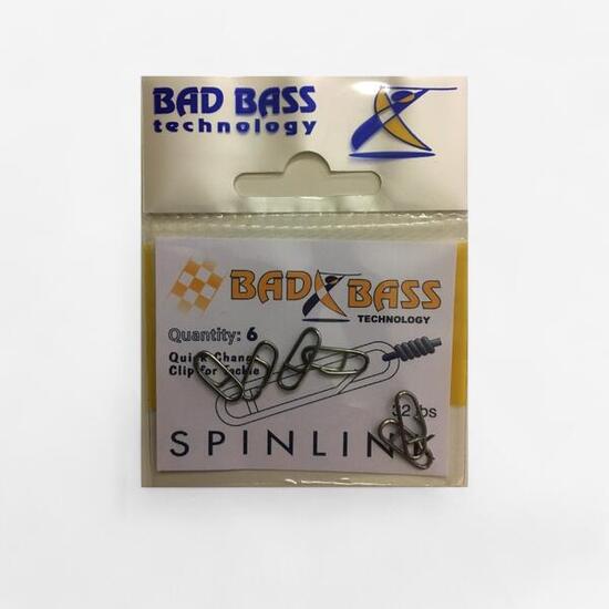 Moschettone pesca Spinlink Bad Bass