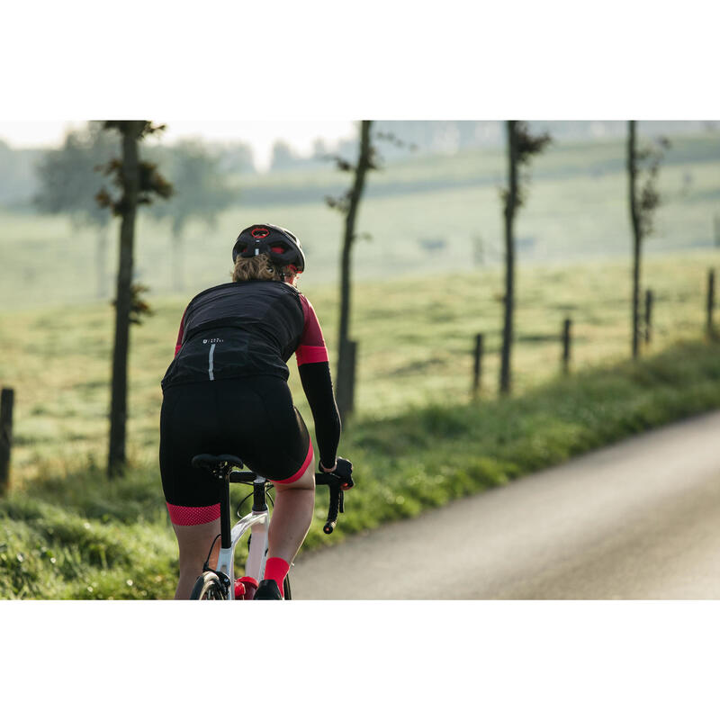 RC 500 Women's Windproof Cycling Gilet - Black