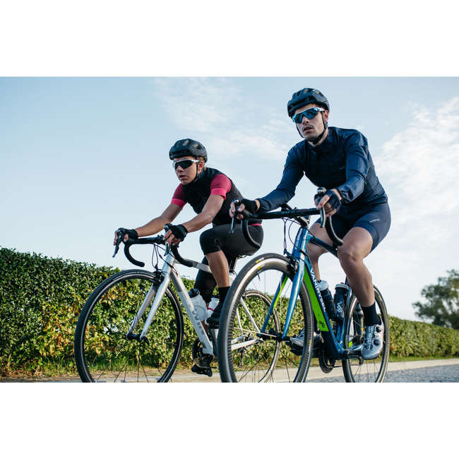 fahrrad-winterjacke rennrad rr 500 von decathlon