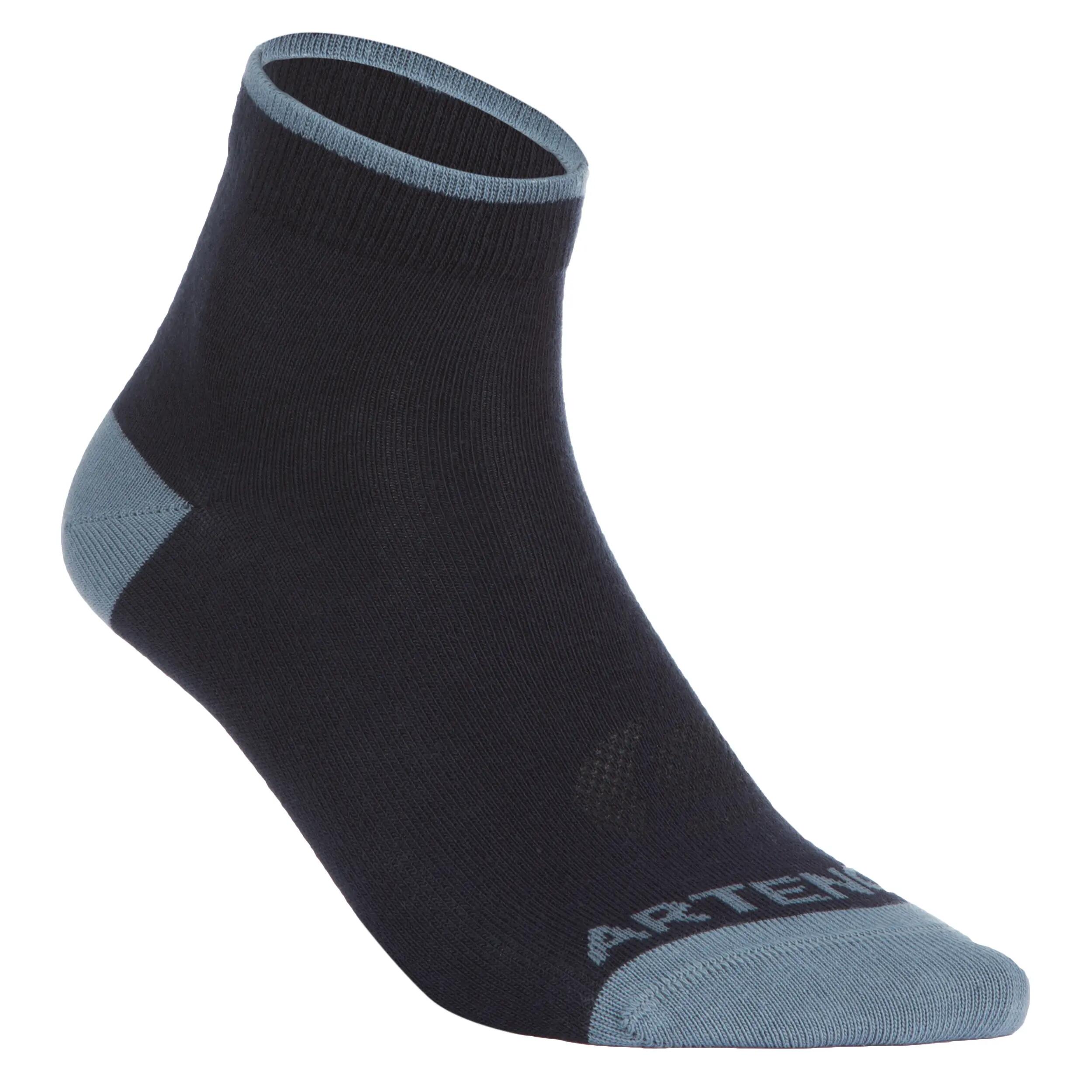 RS750 Mid-High Socks 3-Pack - Blue Mix 4/11