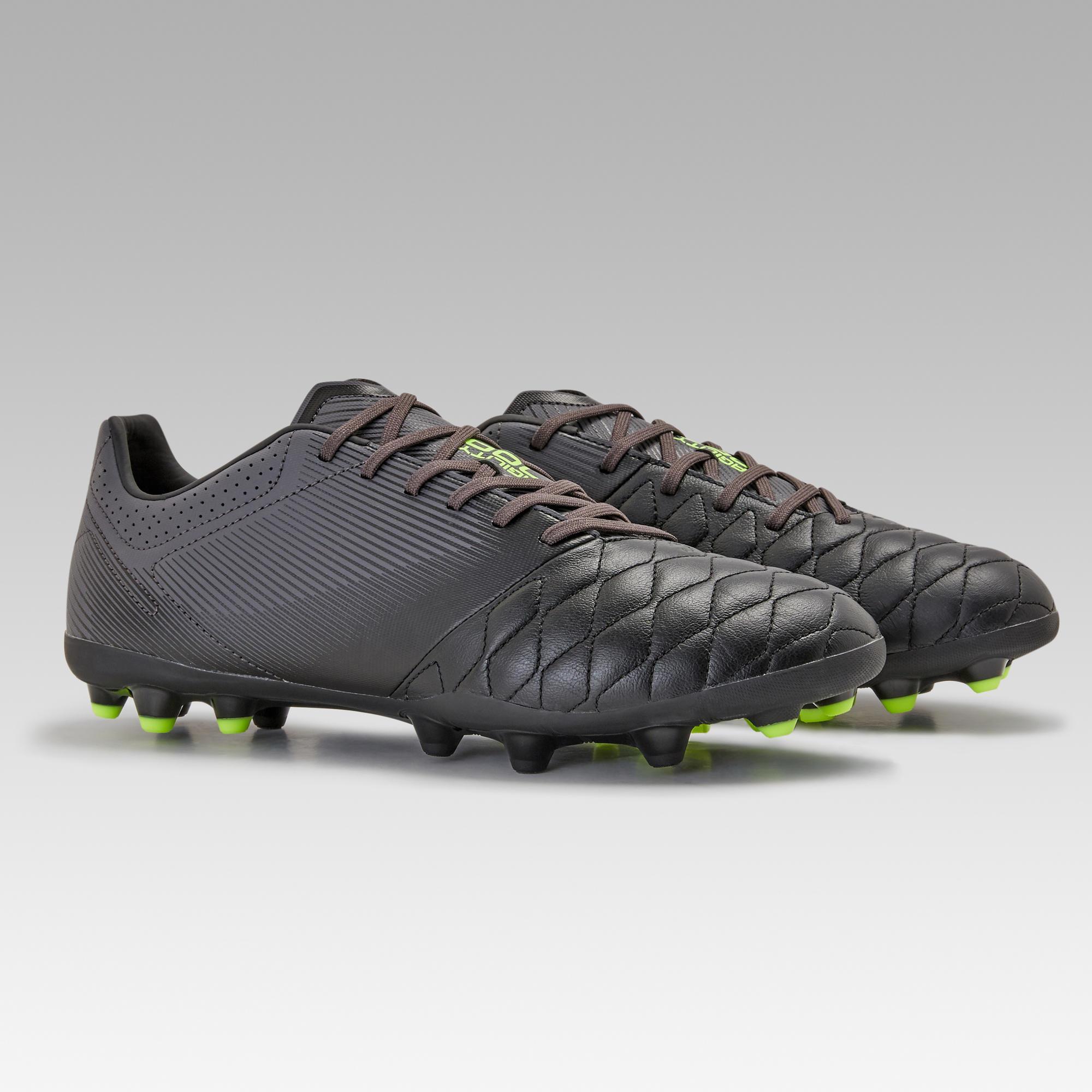 leather football shoes