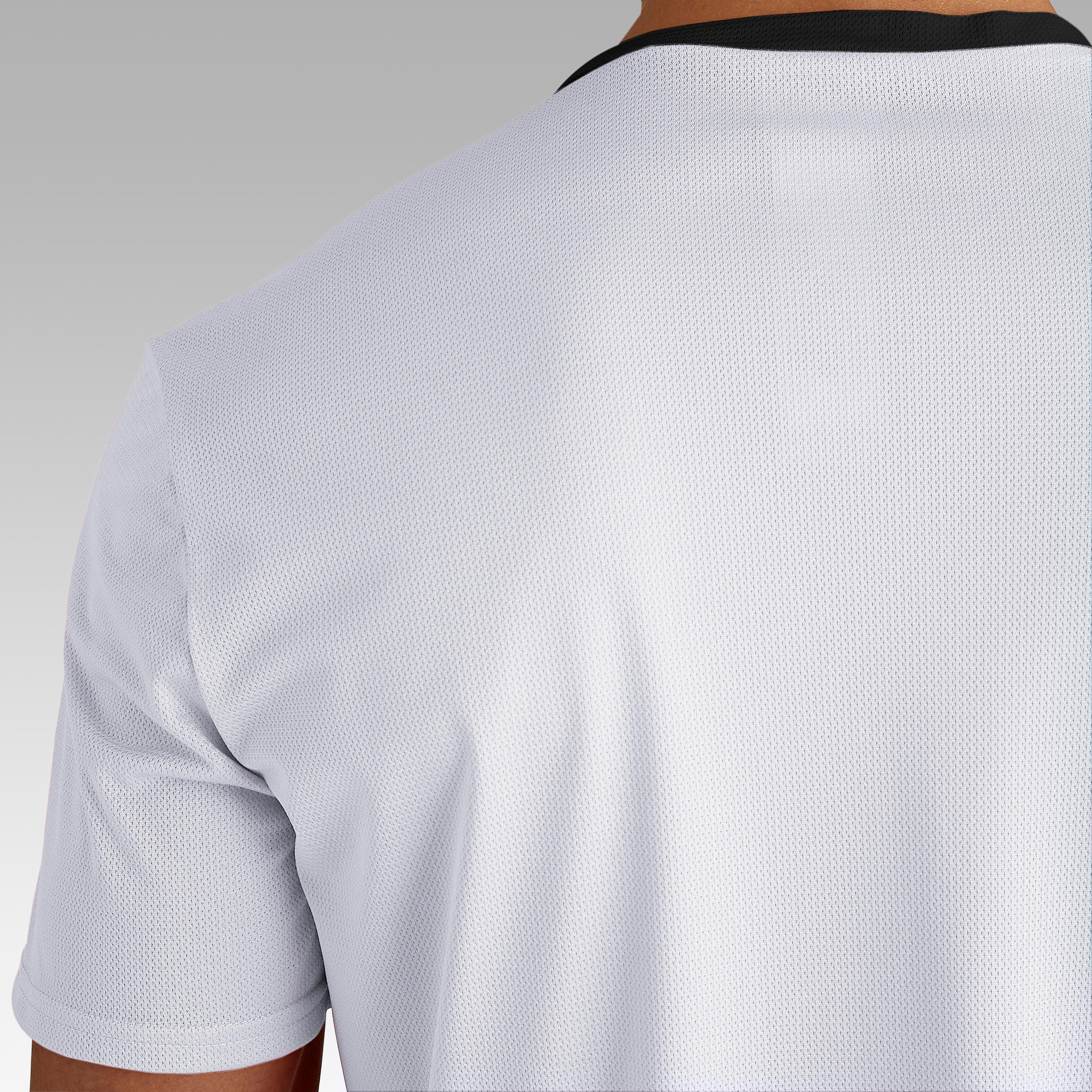 

Men's Football Jersey F100 - White -  By KIPSTA | Decathlon