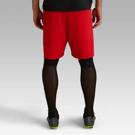 F100 Adult Football Shorts - Red