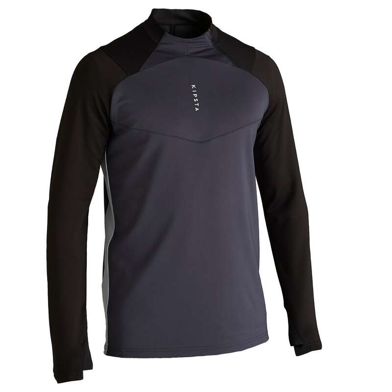 KIPSTA T500 Adult 1/2 Zip Football Training Sweatshirt...