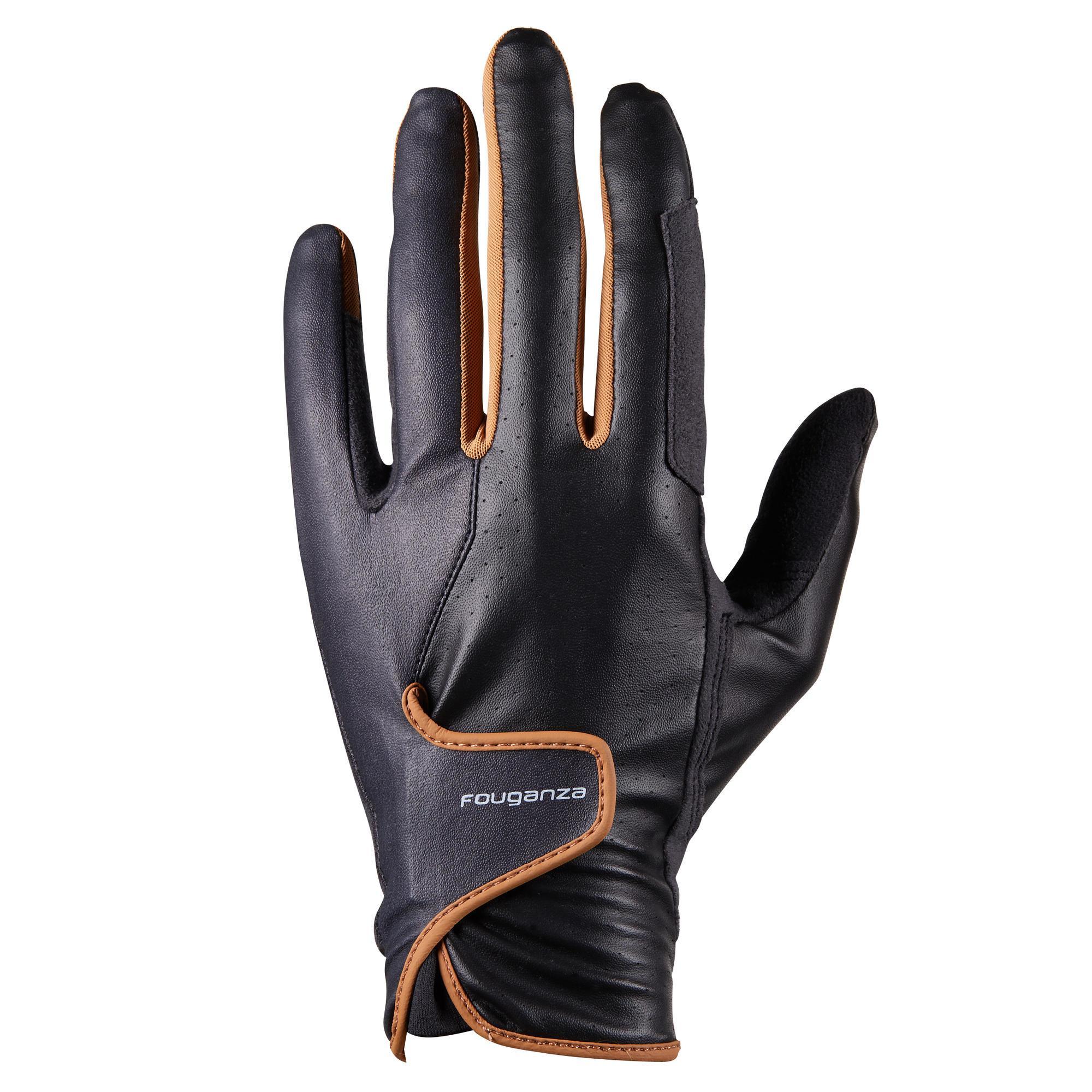 Fouganza Handschoenen Paardrijden Heren 500 Zwart Grijs En Camel fouganza kopen in de aanbieding Fouganza Handschoenen Paardrijden Heren 500 Zwart Grijs En Camel fouganza kopen in de aanbieding