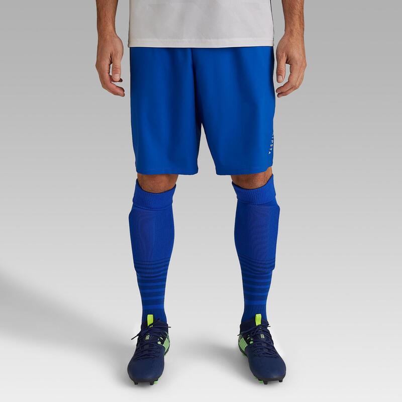 Pantaloncini calcio F500 blu