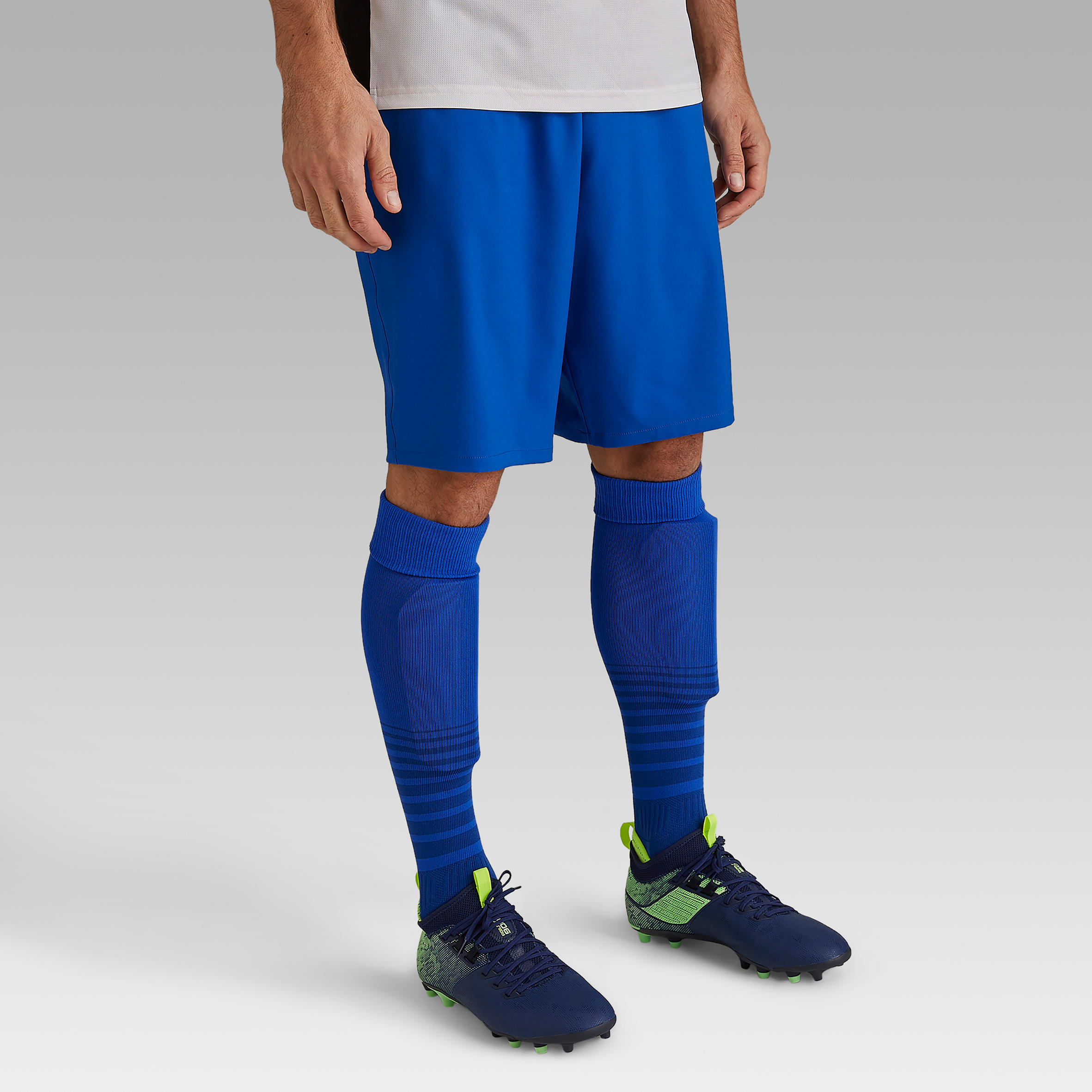Adult Football Shorts Viralto Club - Blue 3/8