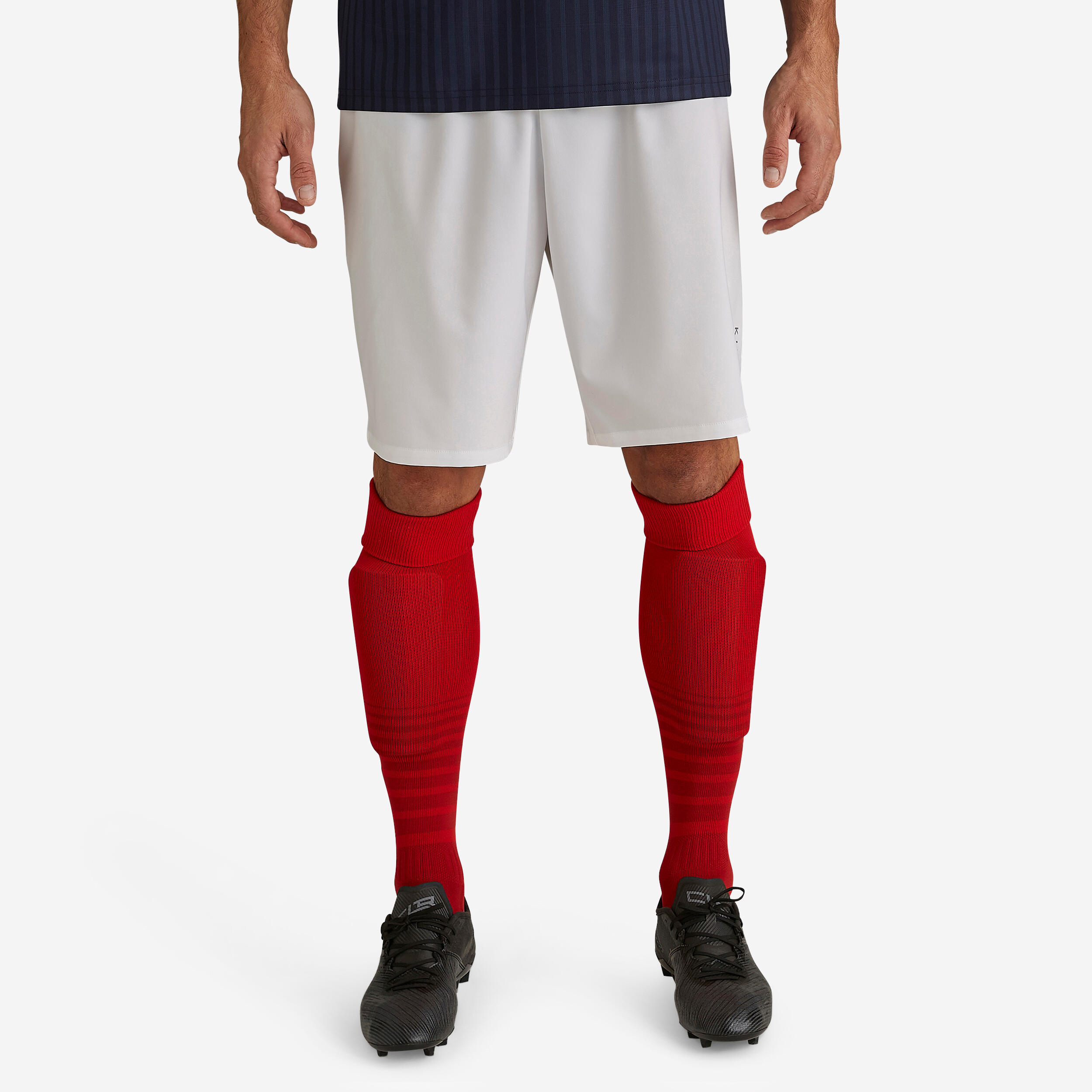 Damen/Herren Fußball Shorts - VIRALTO Club weiß