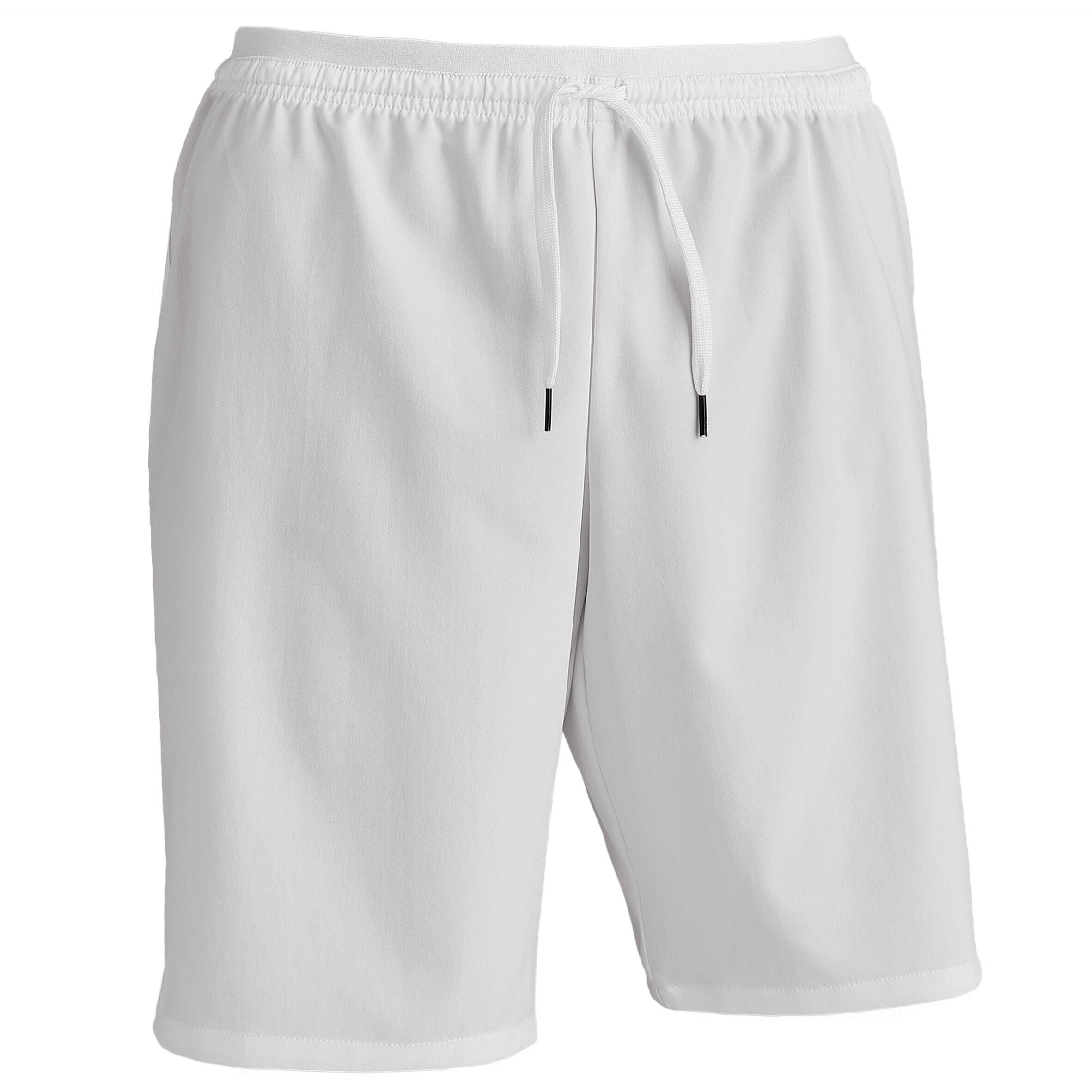 Men Football Shorts Quick Dry F500 - White -  4