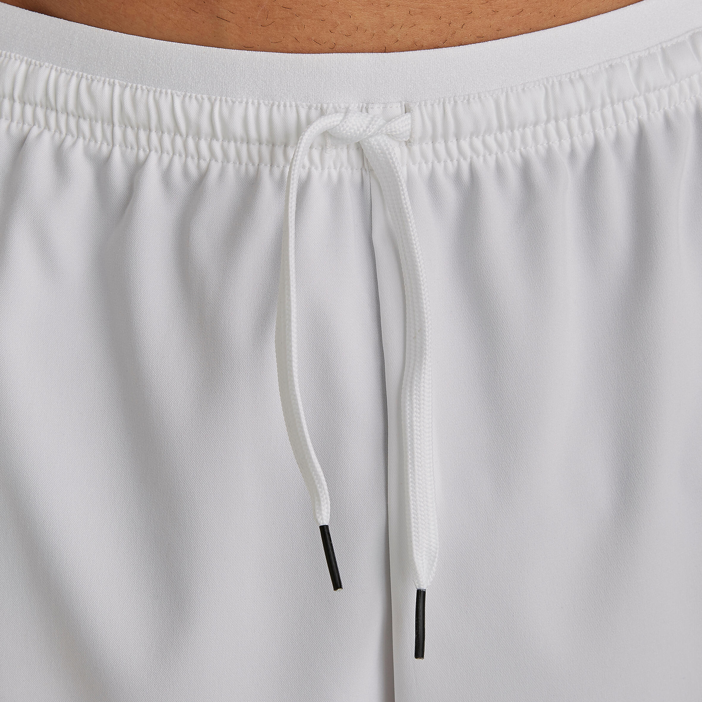 Pantalón Corto de Fútbol Kipsta Club adulto blanco 6/7