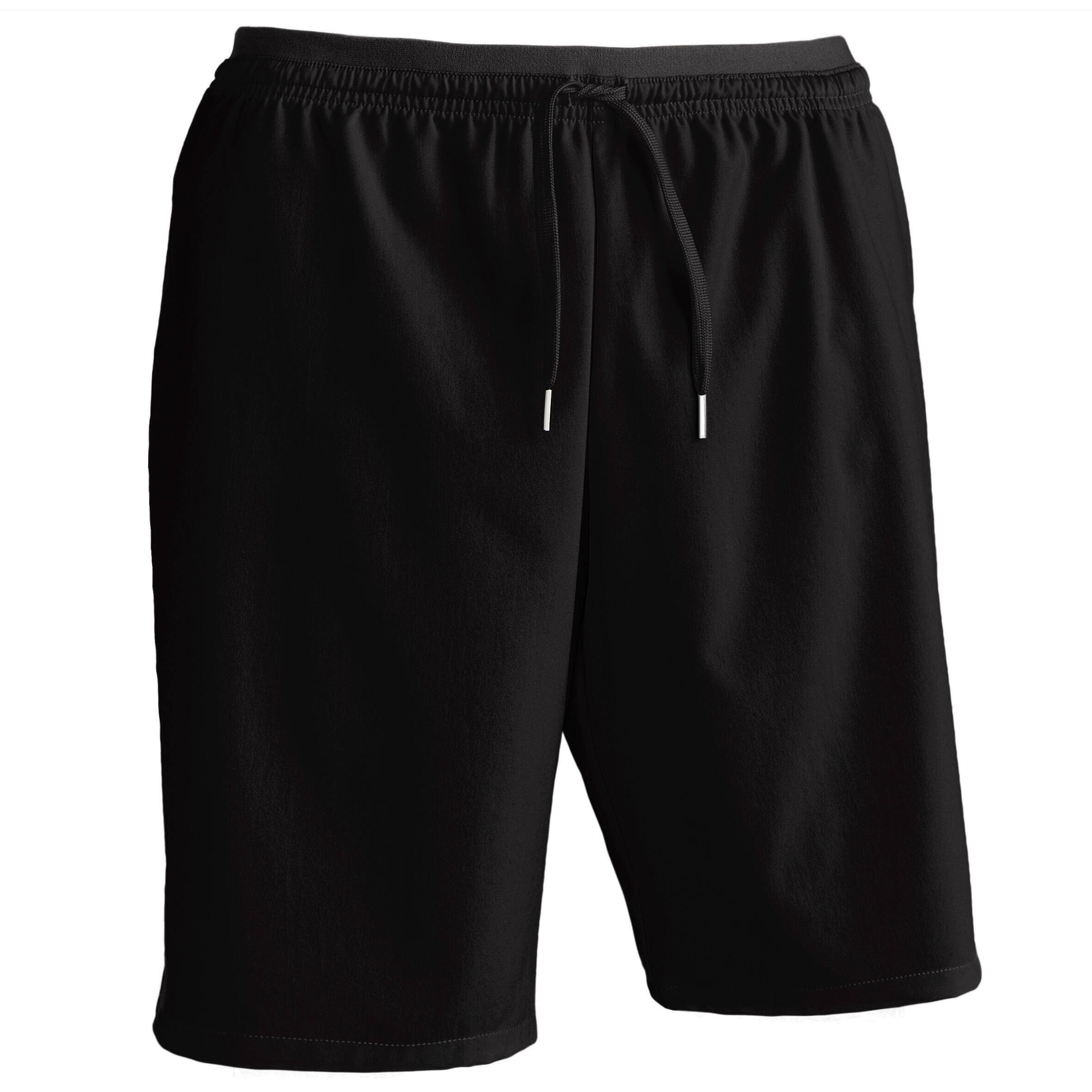 Men Football Shorts Quick Dry F500 - Black -  4