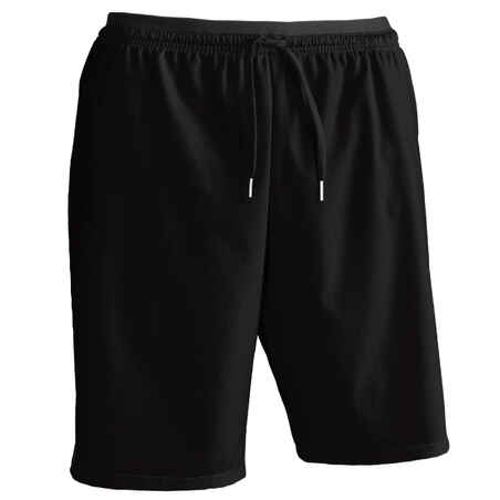 SHORT FÚTBOL HOMBRE F500 NEGRO