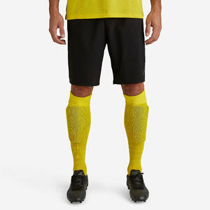 Pantalón Corto de Fútbol Kipsta Club adulto negro