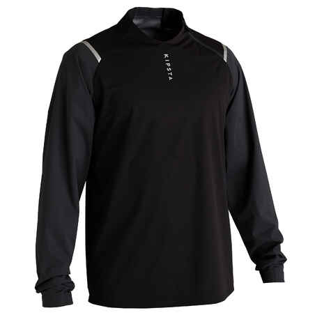 T500 Adult Football Waterproof Windbreaker - Carbon Black