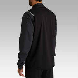 T500 Adult Football Waterproof Windbreaker - Carbon Black