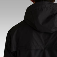 Crna jakna za fudbal T100 za odrasle 