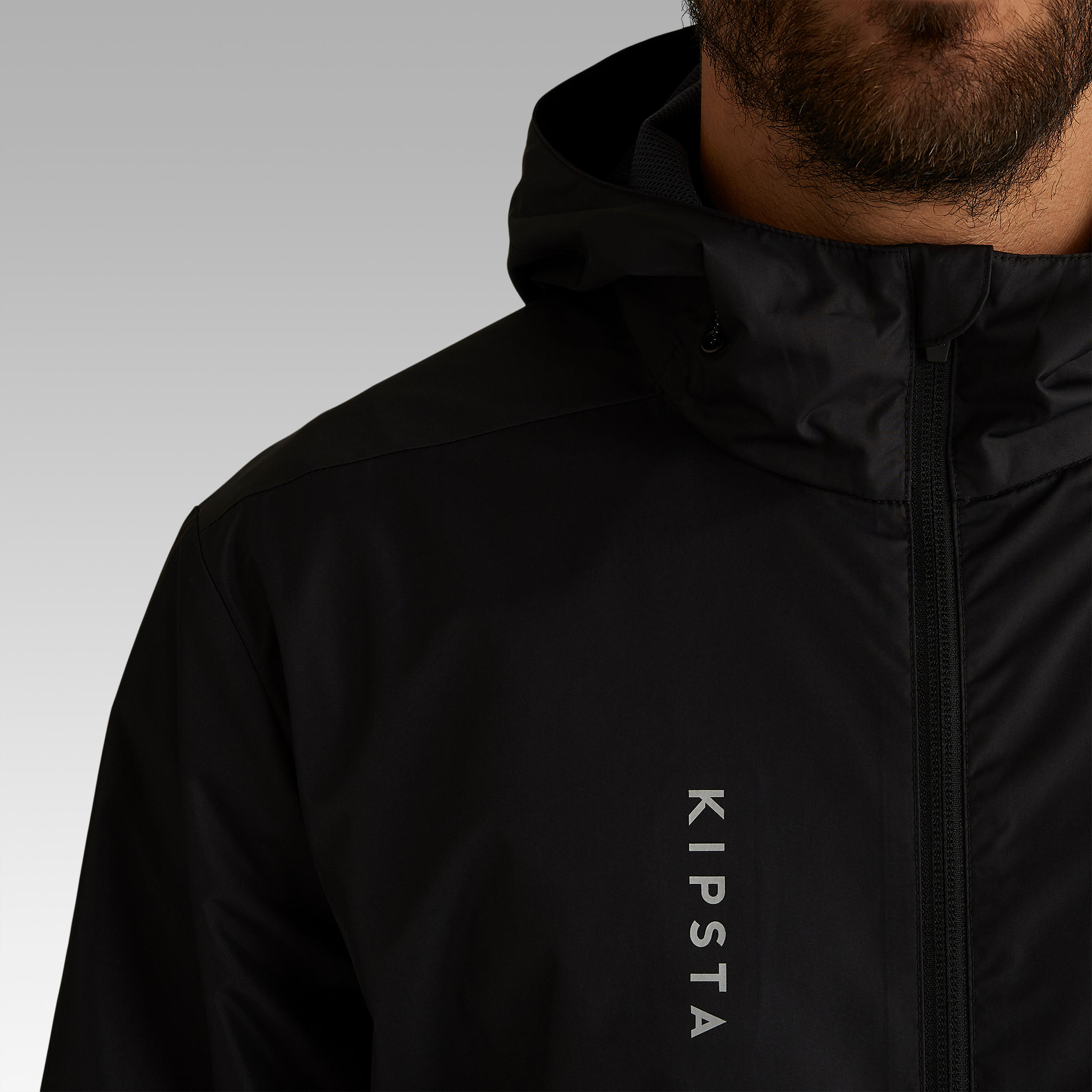 T100 Adult Football Waterproof Jacket 