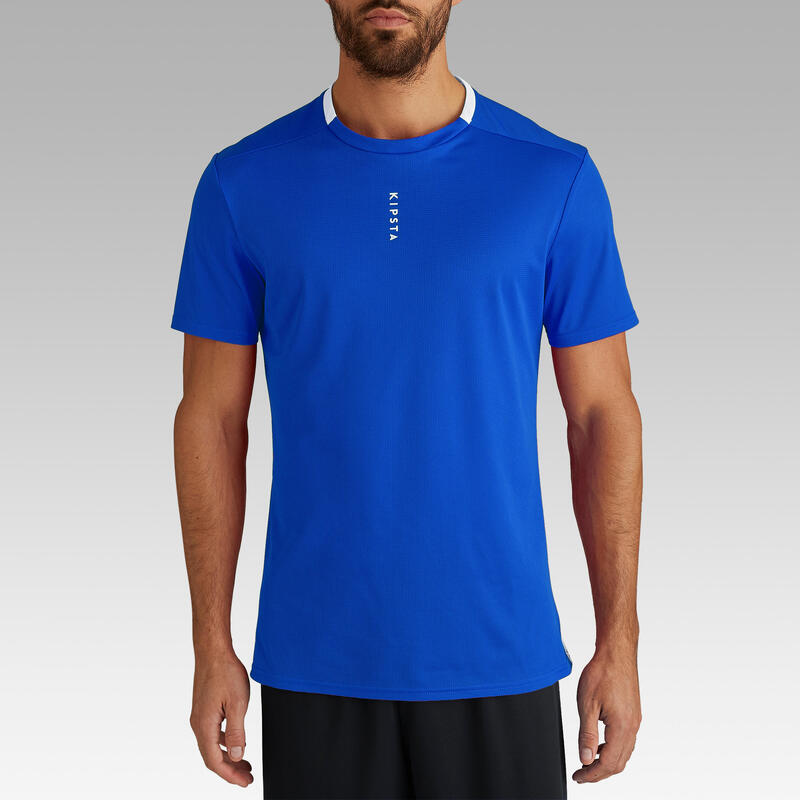 Camisola de Futebol Adulto F100 Azul