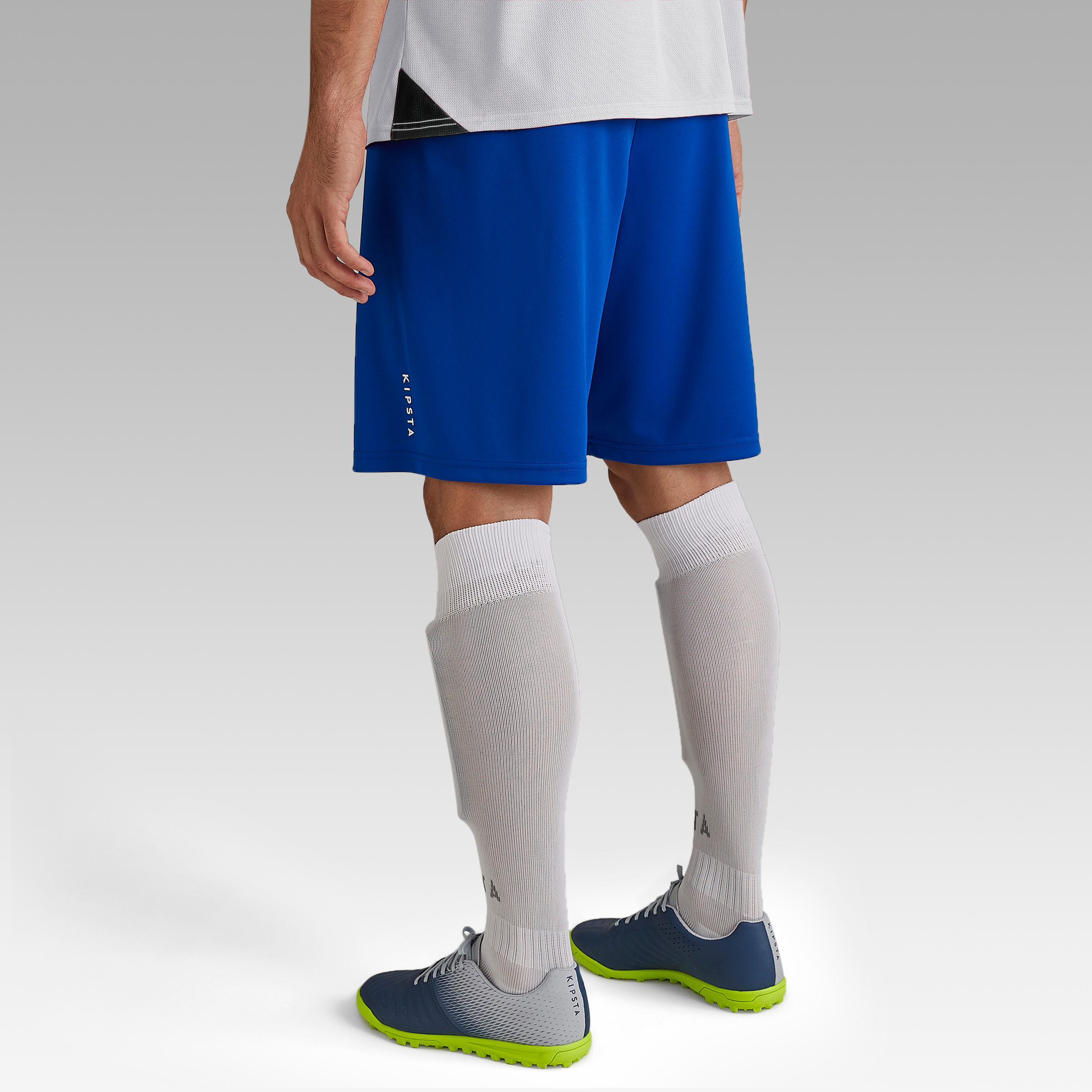 Pantaloncini calcio uomo ESSENTIAL blu KIPSTA Decathlon