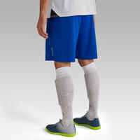 Adult Football Eco-Design Shorts F100 - Blue