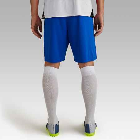 מכנסי כדורגל קצרים F100 למבוגרים - כחול