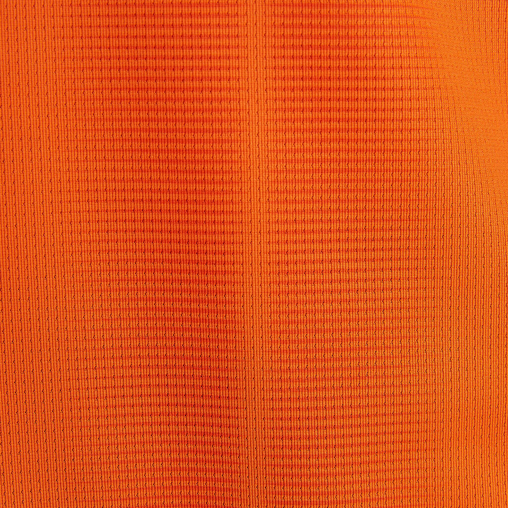 Oranžna majica s kratkimi rokavi F500 za odrasle