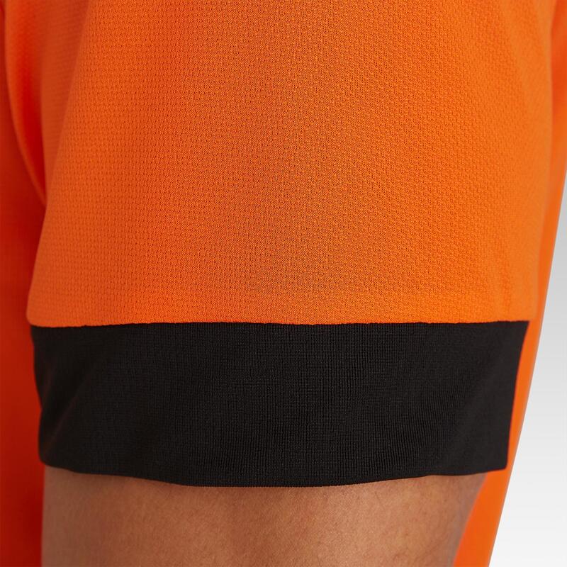Camiseta fútbol Adulto Kipsta F500 naranja