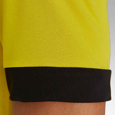 F500 חולצת כדורגל למבוגרים - צהוב
