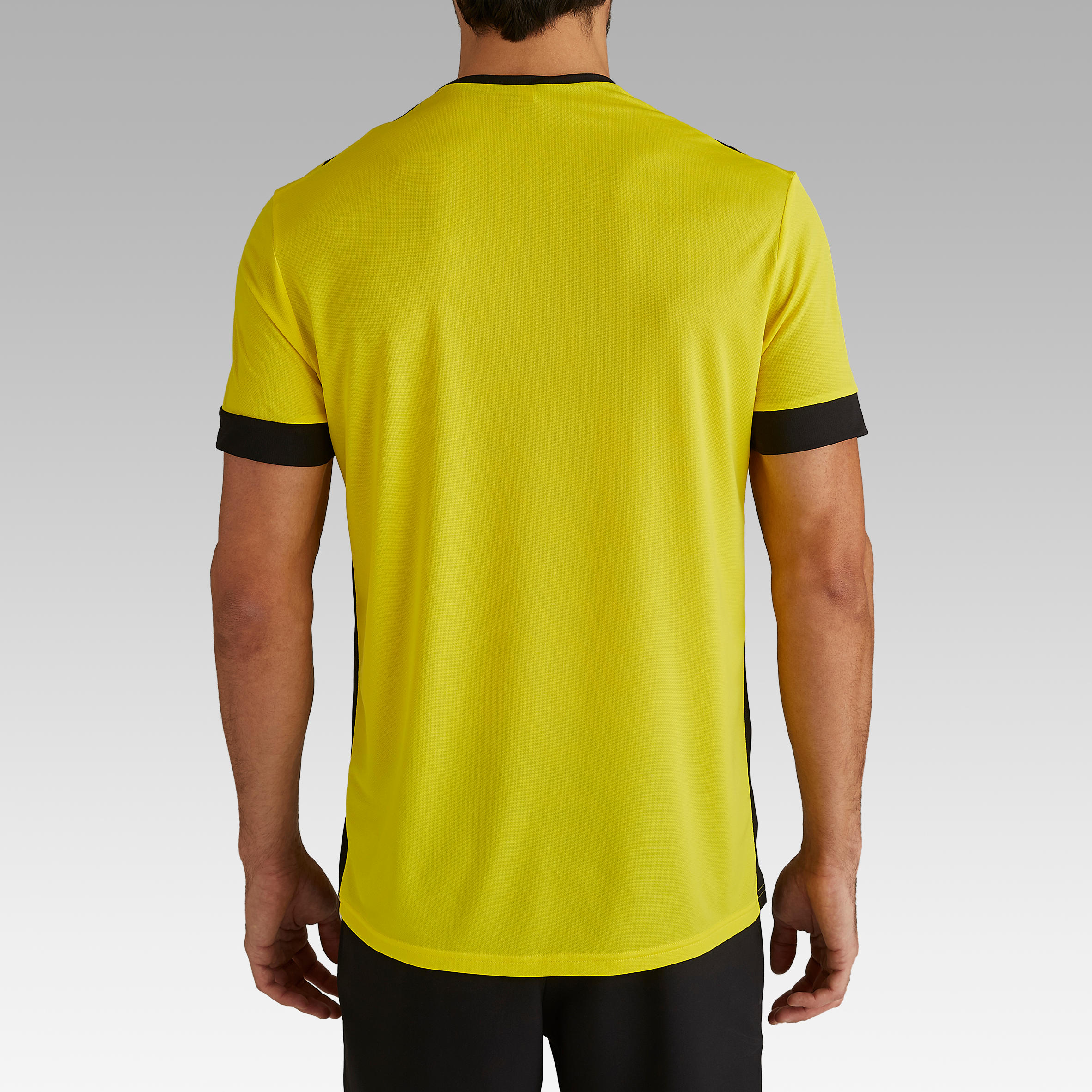 yellow football jersey