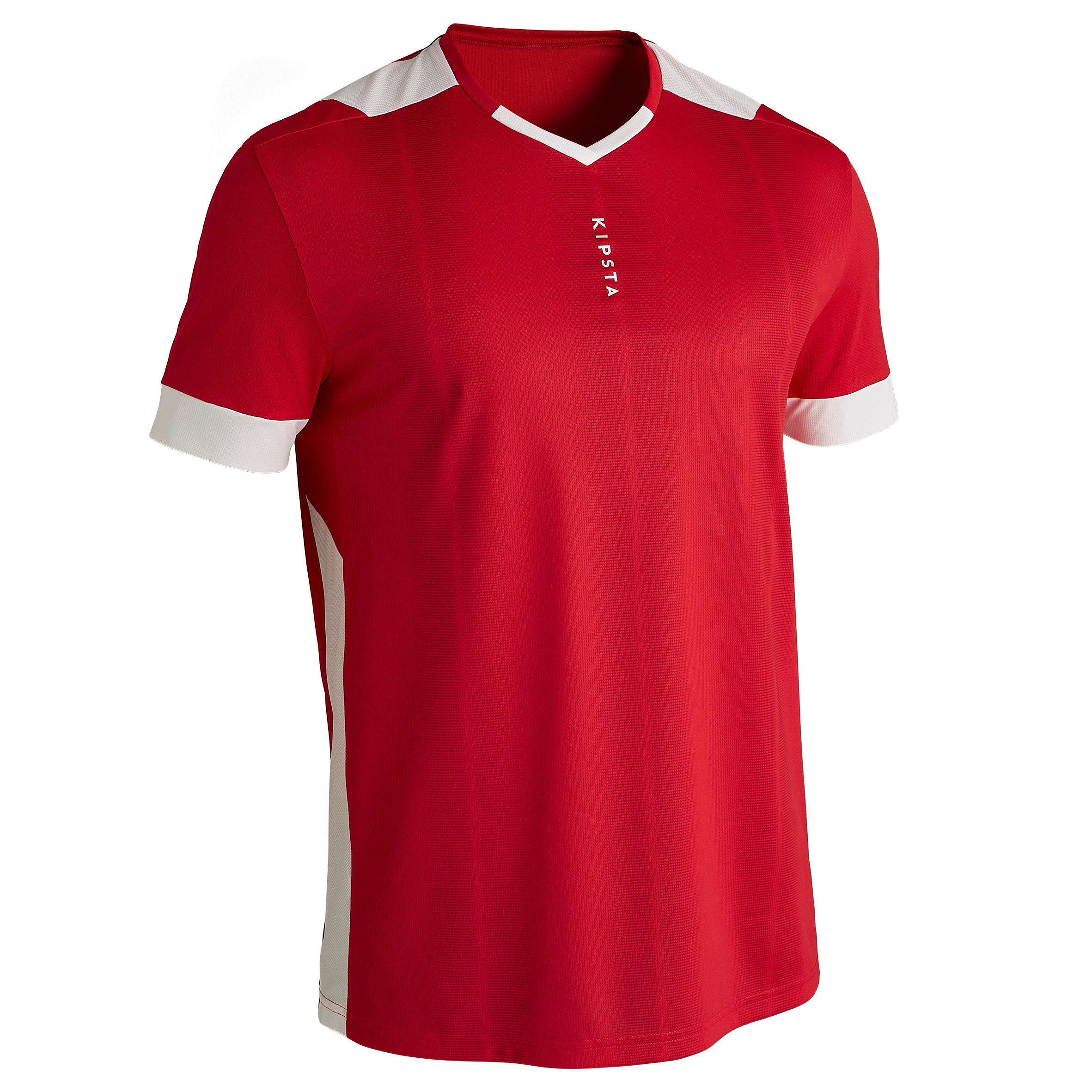 F500 Adult Football Jersey - Red 1/10