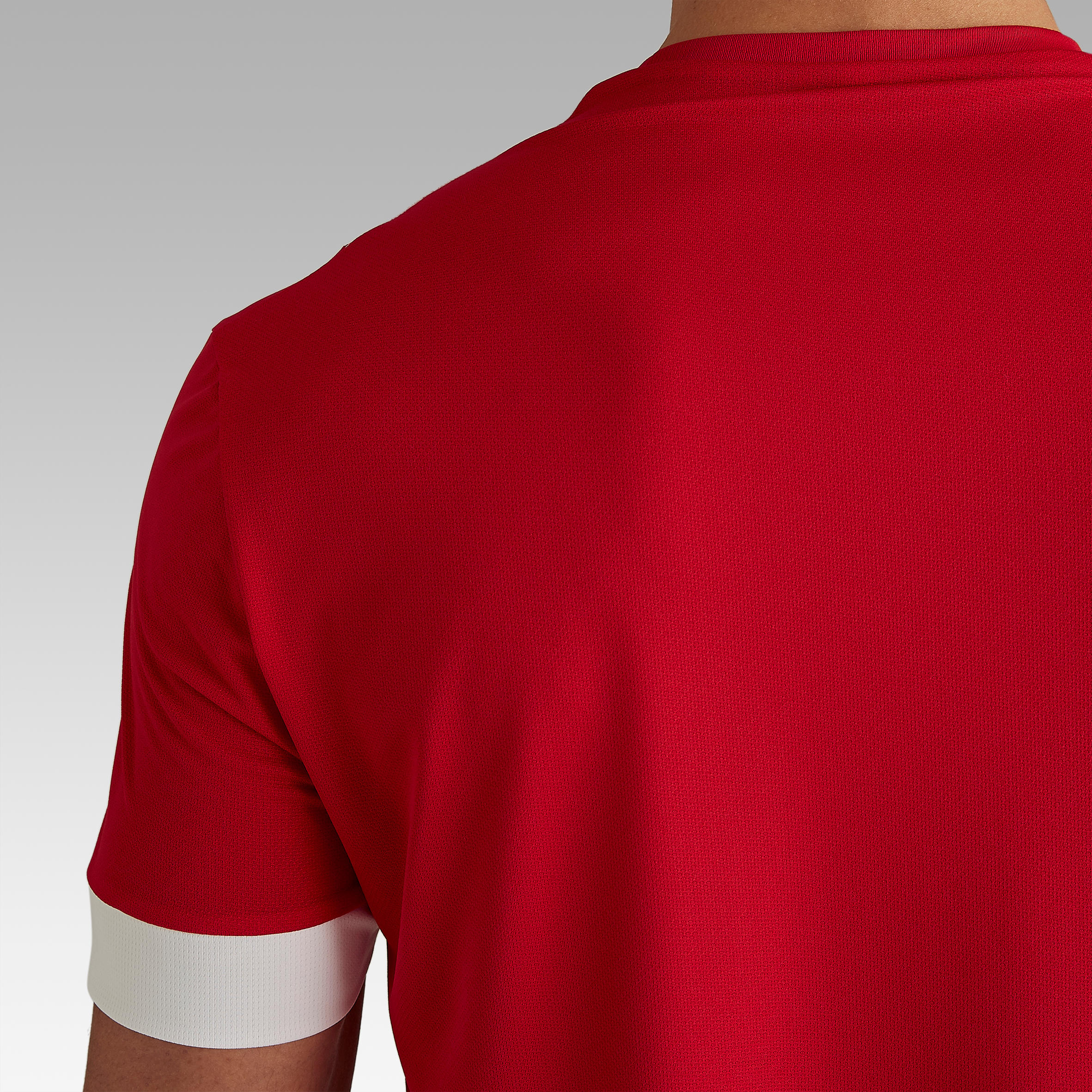 F500 Adult Football Jersey - Red 7/10